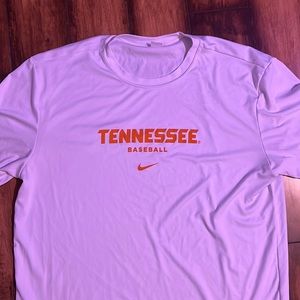 Limited Edition-Mens Tennessee Baseball Nike Player Apparel(color-white/size-XL